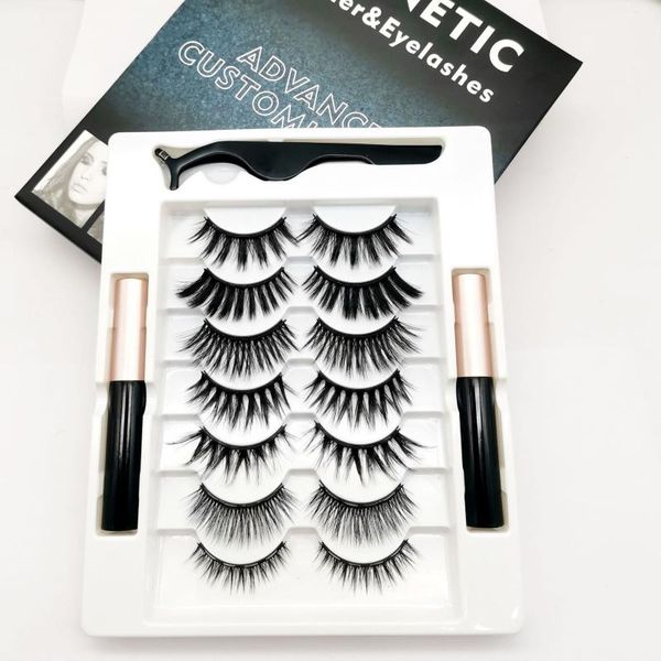 false eyelashes 2021 style 7 pairs of mixed magnet set natural simulation 3d glue factory wholesale makeup tools suit
false eyelashes 2021 style 7 pairs of mixed magnet set natural simulation 3d glue factory wholesale makeup tools suit