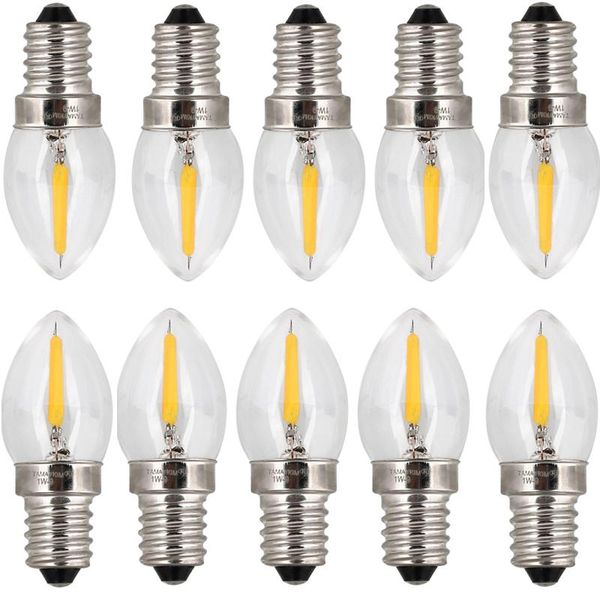 bulbs 10pcs mini led bulb retro c7 e14 2w 220v warm white candle light filament edison lamp 2300k
bulbs 10pcs mini led bulb retro c7 e14 2w 220v warm white candle light filament edison lamp 2300k