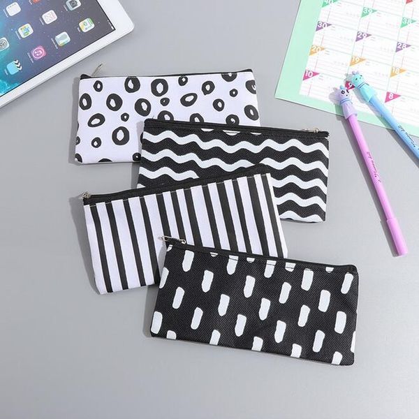 pencil bags 20pcs/lot vintage simple black&white stripes canvas case pouch pen bag office school stationery supplies
pencil bags 20pcs/lot vintage simple black&white stripes canvas case pouch pen bag office school stationery supplies