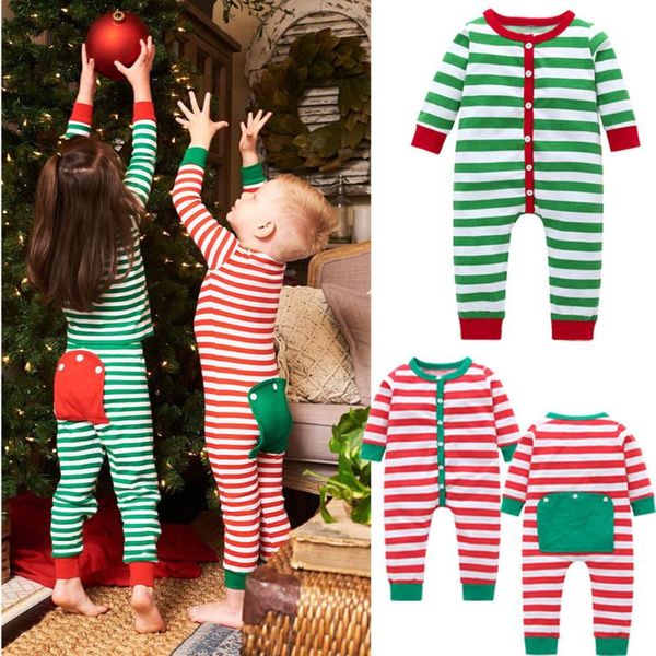 jumpsuits baby boy girl romper striped pajamas nightwear christmas xmas pjs set sleepwear, Blue
jumpsuits baby boy girl romper striped pajamas nightwear christmas xmas pjs set sleepwear, Blue