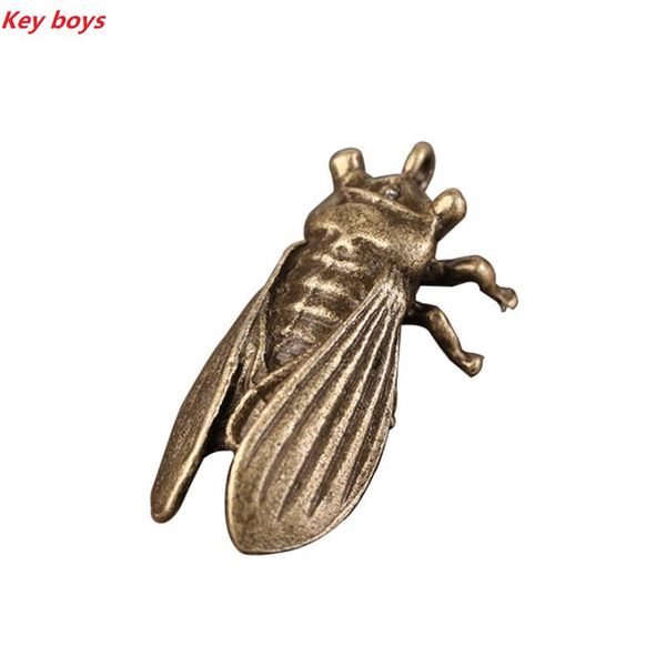 decorative objects & figurines 3d retro imitation brass cicada casting statue mini animal keychain accessories crafts sculpture decoration l
decorative objects & figurines 3d retro imitation brass cicada casting statue mini animal keychain accessories crafts sculpture decoration l