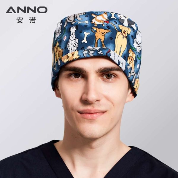 anor polyester cotton printing gourd nurse doctor hat men's and women's flower dog blue, Blue;gray
anor polyester cotton printing gourd nurse doctor hat men's and women's flower dog blue, Blue;gray