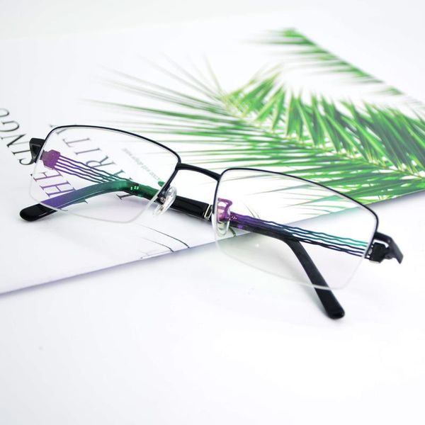 fashion sunglasses frames half frame business men myopia presbyopic glasses ultra light high-end, Black
fashion sunglasses frames half frame business men myopia presbyopic glasses ultra light high-end, Black