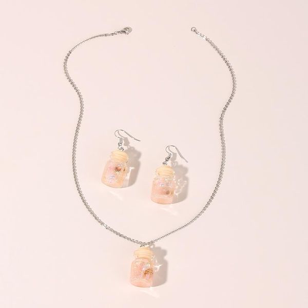 earrings & necklace w697 limeng jewelry personality drifting bottle shell set female one drop, Silver
earrings & necklace w697 limeng jewelry personality drifting bottle shell set female one drop, Silver