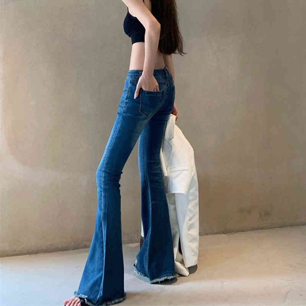 women's jeans breen brem with a high waist cupb, Blue