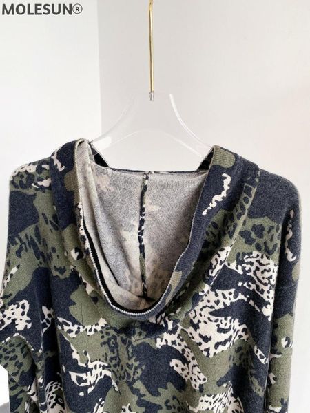 women's knits & tees camouflage cashmere sweater wool blend long sleeves fashion v neck oversized knitted hoodies, White
women's knits & tees camouflage cashmere sweater wool blend long sleeves fashion v neck oversized knitted hoodies, White