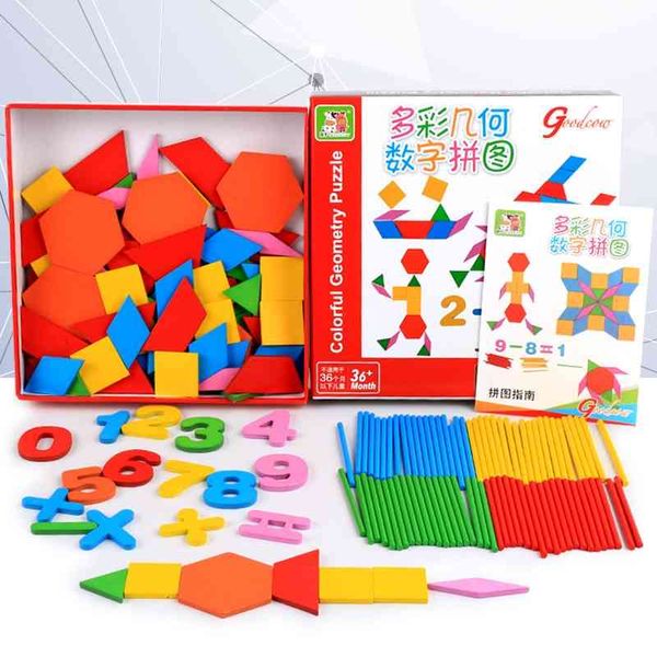 new wooden colorful geometric digital puzzle building blocks counting operation graphics creative early education educational learning toys
new wooden colorful geometric digital puzzle building blocks counting operation graphics creative early education educational learning toys
