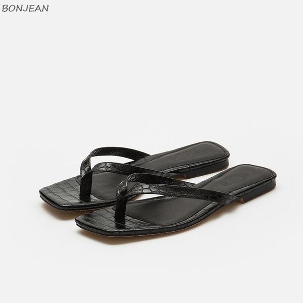 summer women's slippers fashion square toe ladies shoes flat bottom solid flip flops beach slides, Black
summer women's slippers fashion square toe ladies shoes flat bottom solid flip flops beach slides, Black