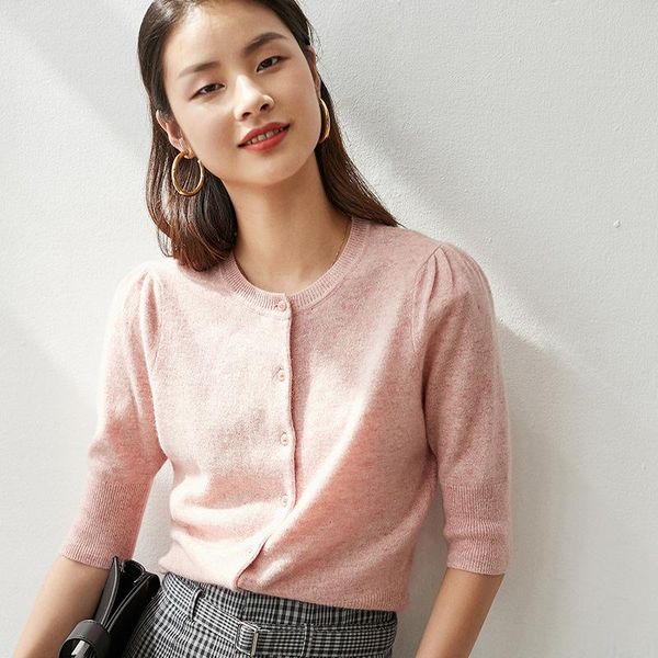 women's sweaters 100% pure cashmere sweater cardigan sleeves retro wool autumn and winter knitted coat women, White;black
women's sweaters 100% pure cashmere sweater cardigan sleeves retro wool autumn and winter knitted coat women, White;black