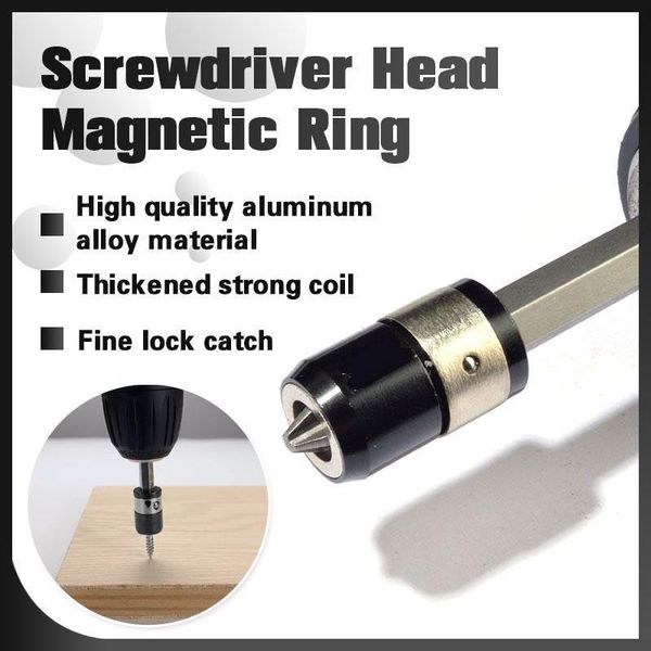 screwdriver head magnetic ring bit anti-corrosion strong magnetizer drill hand tools
screwdriver head magnetic ring bit anti-corrosion strong magnetizer drill hand tools
