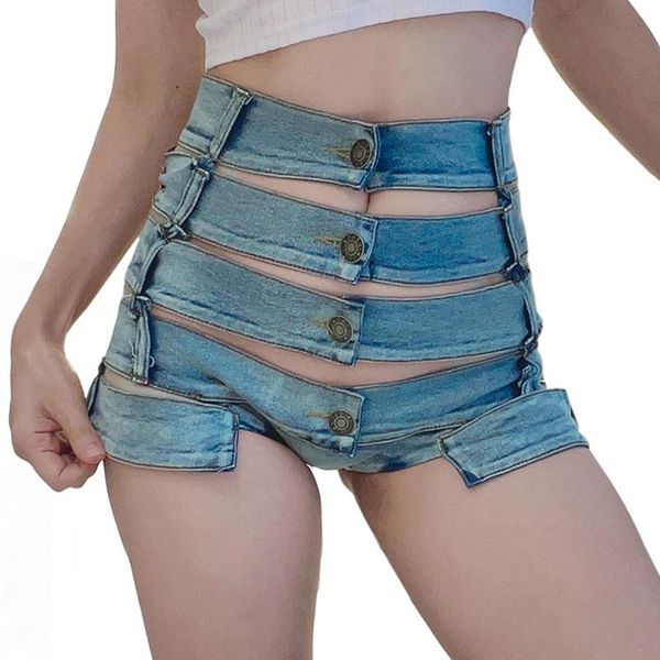 women's jeans high waist bar nightclub stretch denim shorts pants women 2021 european and american sexy, Blue
women's jeans high waist bar nightclub stretch denim shorts pants women 2021 european and american sexy, Blue