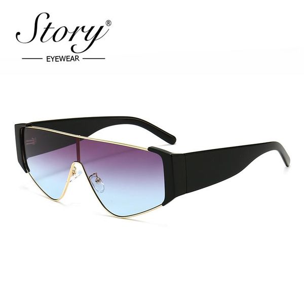 sunglasses story wgs03 fashion modern siamese women men 2021 brand designer trendy futurism blue gray lens one piece sun glasses, White;black
sunglasses story wgs03 fashion modern siamese women men 2021 brand designer trendy futurism blue gray lens one piece sun glasses, White;black