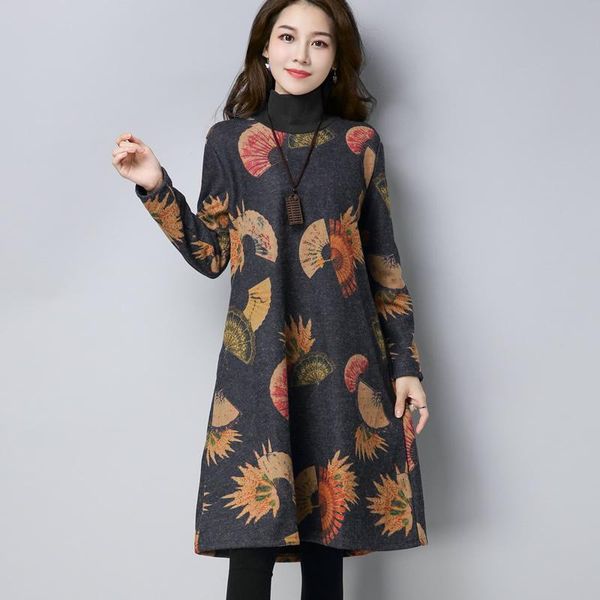 casual dresses women's winter dress 2021 high collar stampa a-line fashion retro medium length thicken flocking loose, Black;gray
casual dresses women's winter dress 2021 high collar stampa a-line fashion retro medium length thicken flocking loose, Black;gray