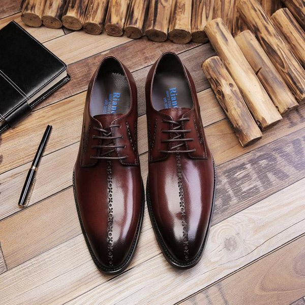 italian genuine leather shoes men fashion business oxford for suit lace up wedding flat dress party g28, Black
italian genuine leather shoes men fashion business oxford for suit lace up wedding flat dress party g28, Black