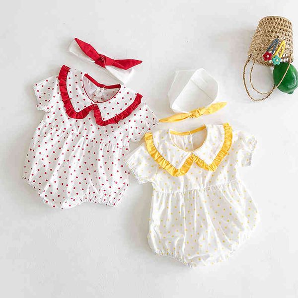 baby girls rompers summer clothes bodysuits cute polka dot infant bbodysuit 210429, Blue
baby girls rompers summer clothes bodysuits cute polka dot infant bbodysuit 210429, Blue