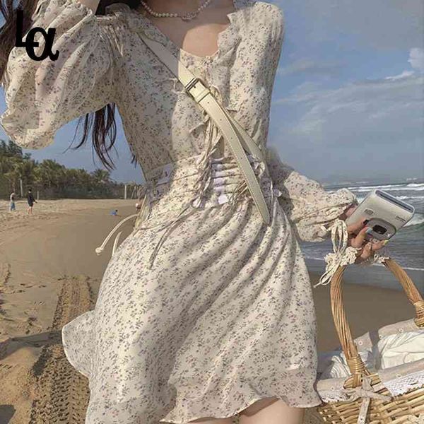 sweet bandage dresses females high waist long sleeve chiffon mini women korean style fashion dress summer v-neck 210519, Black;gray
sweet bandage dresses females high waist long sleeve chiffon mini women korean style fashion dress summer v-neck 210519, Black;gray