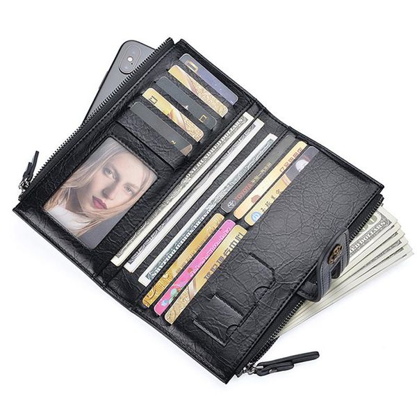 wallets fashion men black pu leather hasp phone purse for man bifold po money coin bags sim card long wallet male, Red;black
wallets fashion men black pu leather hasp phone purse for man bifold po money coin bags sim card long wallet male, Red;black