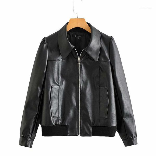 women's jackets 22021 autumn women coats & jacket fashion short youth leather casual chic street elegant women's1, Black;brown
women's jackets 22021 autumn women coats & jacket fashion short youth leather casual chic street elegant women's1, Black;brown