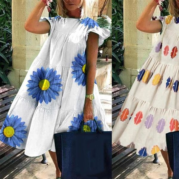 casual o neck womens dresses short sleeve marguerite print large hem a line midi dress drop, Black;gray
casual o neck womens dresses short sleeve marguerite print large hem a line midi dress drop, Black;gray