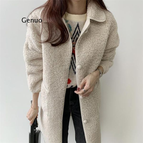 women's wool & blends 2021 autumn winter women jackets warm korean style office lady coat outerwear wild long, Black
women's wool & blends 2021 autumn winter women jackets warm korean style office lady coat outerwear wild long, Black