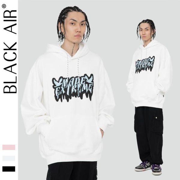 men's hoodies & sweatshirts blackair fleece hoodie men street vintage oversize japanese streetwear couple clothes designer sweatshirt y, Black
men's hoodies & sweatshirts blackair fleece hoodie men street vintage oversize japanese streetwear couple clothes designer sweatshirt y, Black