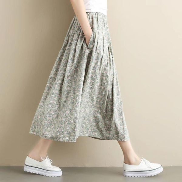 skirts women skirt floral cotton elastic wasit pockets 2021 spring summer a line thin vintage mori girl fashion, Black
skirts women skirt floral cotton elastic wasit pockets 2021 spring summer a line thin vintage mori girl fashion, Black