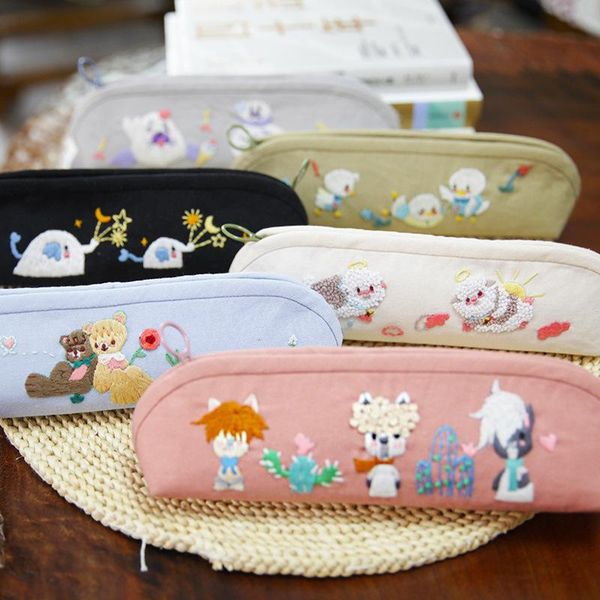 other arts and crafts cartoon diy embroidery kit of pencil case cosmetic bag cross stitch pattern printed sewing art needlework handicraft u
other arts and crafts cartoon diy embroidery kit of pencil case cosmetic bag cross stitch pattern printed sewing art needlework handicraft u
