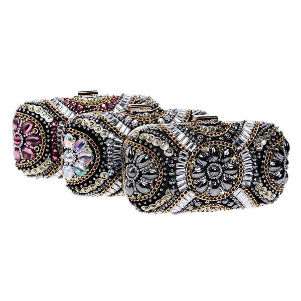 women's crystal clutch bag retro beaded evening bag wedding banquet rhinestone small chain shoulder bags bride diamond purse
women's crystal clutch bag retro beaded evening bag wedding banquet rhinestone small chain shoulder bags bride diamond purse
