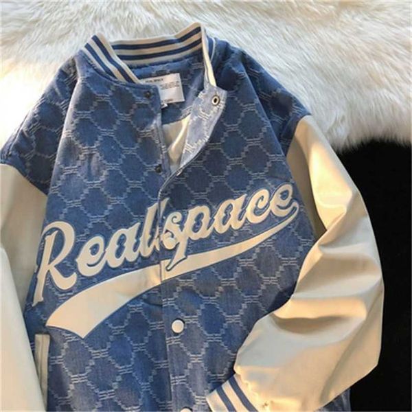 harajuku letter printing baseball jacket couple coat spring autumn american retro personality street casual loose 211217, Black;brown
harajuku letter printing baseball jacket couple coat spring autumn american retro personality street casual loose 211217, Black;brown