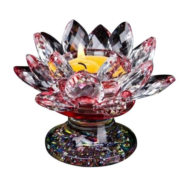 candle holders crystal lotus holder flower candlesticks deskdecoration for home wedding without (red)
candle holders crystal lotus holder flower candlesticks deskdecoration for home wedding without (red)