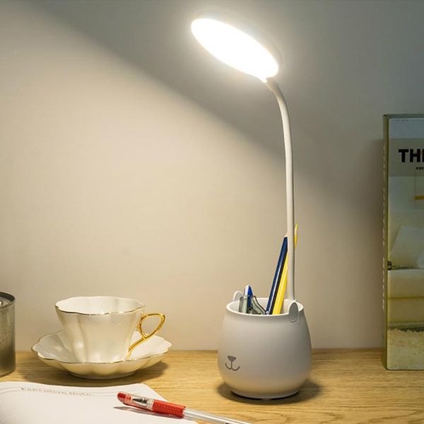 table lamps lamp led desk reading with pen holder eye-protect dimmable touch usb chargeable light
table lamps lamp led desk reading with pen holder eye-protect dimmable touch usb chargeable light