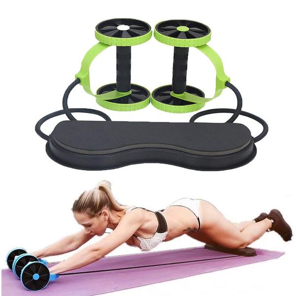 wheels roller abdominal stretch elastic pull rope tool for muscle trainer exercise fitness equipment training
wheels roller abdominal stretch elastic pull rope tool for muscle trainer exercise fitness equipment training