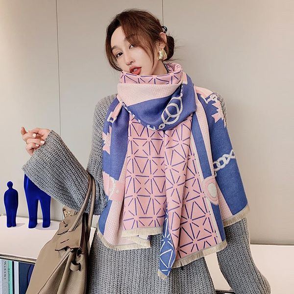 scarves 2021 cashmere plaid scarf women warm winter pashmina foulard shawls female wool blanket stoles bufandas ladies, Blue;gray
scarves 2021 cashmere plaid scarf women warm winter pashmina foulard shawls female wool blanket stoles bufandas ladies, Blue;gray