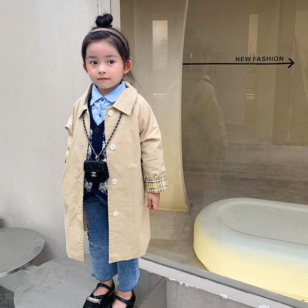 coat 2021 spring and autumn solid fashion trench girl clothes children children's clothing girls, Blue;gray
coat 2021 spring and autumn solid fashion trench girl clothes children children's clothing girls, Blue;gray