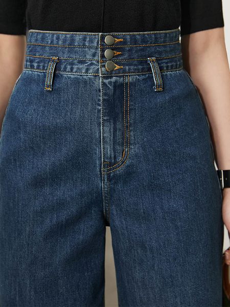women's jeans female jeans amii, minimalist pants for fashion women, high waist, loose leg, casual 12140222 4zv2, Blue
women's jeans female jeans amii, minimalist pants for fashion women, high waist, loose leg, casual 12140222 4zv2, Blue