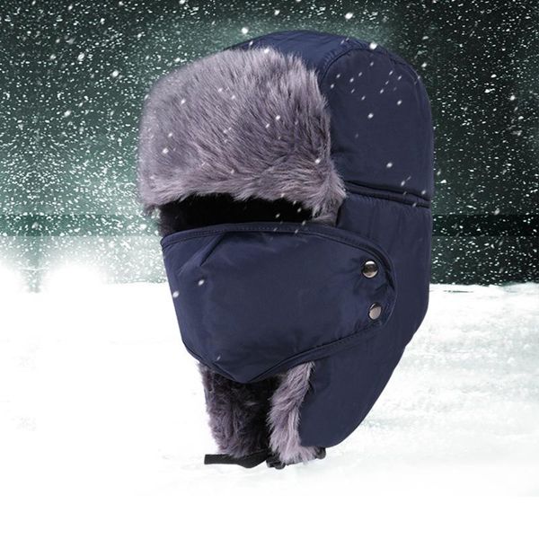 berets men and women lei feng hat winter outdoor warm cold wind resistant with thickened earmuffs mask northeast cap, Blue;gray
berets men and women lei feng hat winter outdoor warm cold wind resistant with thickened earmuffs mask northeast cap, Blue;gray