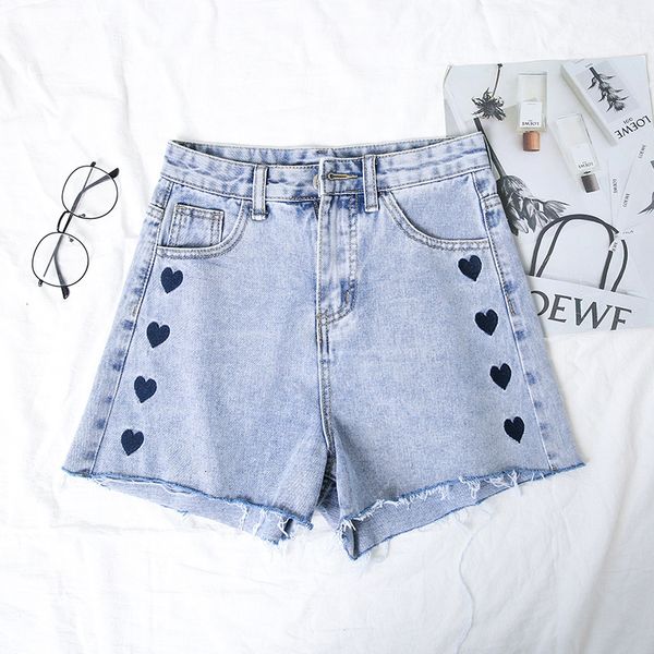 women's shorts denim short pants high waist casual wdie leg female ripped hem summer lcod, White;black
women's shorts denim short pants high waist casual wdie leg female ripped hem summer lcod, White;black