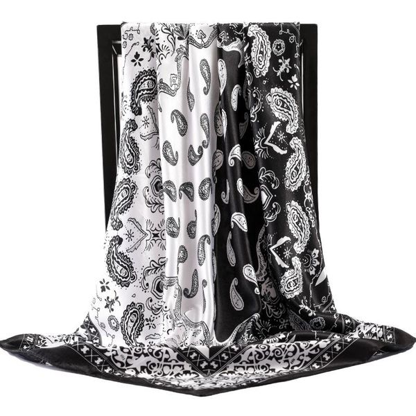 scarves ethnic style print square bandanna luxury dustproof kerchief female summer silk fashion 90x90cm sunscreen shawl, Blue;gray
scarves ethnic style print square bandanna luxury dustproof kerchief female summer silk fashion 90x90cm sunscreen shawl, Blue;gray