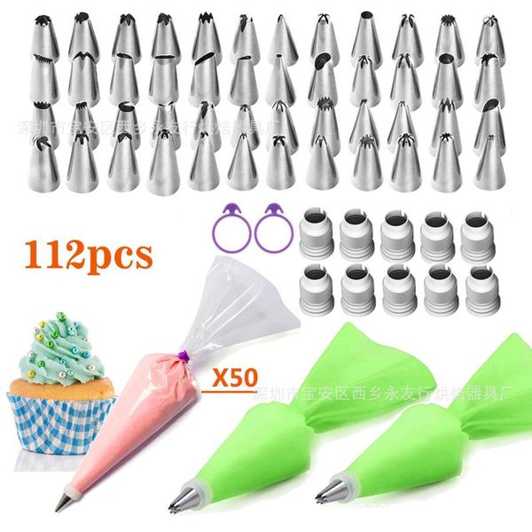 baking & pastry tools 112 piece set cake decoration tool home diy decorating mouth utensils
baking & pastry tools 112 piece set cake decoration tool home diy decorating mouth utensils