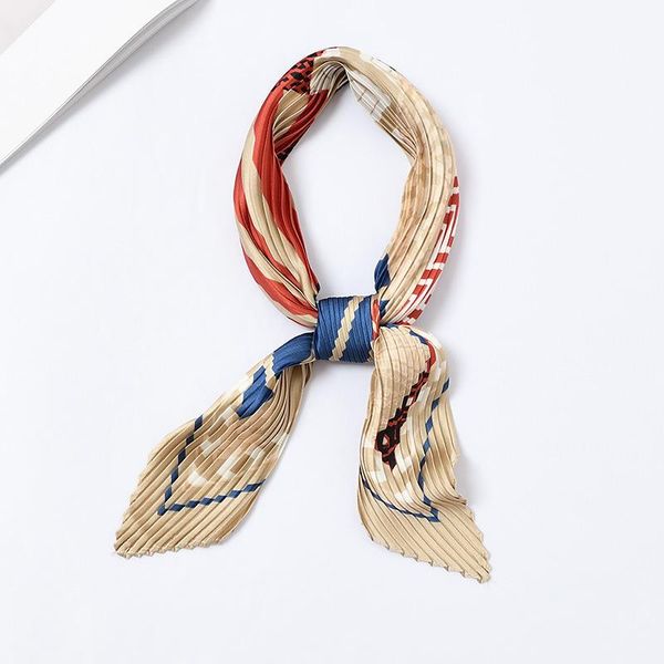 scarves fashion silk scarf dot print foulard for women square wrinkle neck small crumple decoration headband elegant 55*55cm, Blue;gray
scarves fashion silk scarf dot print foulard for women square wrinkle neck small crumple decoration headband elegant 55*55cm, Blue;gray