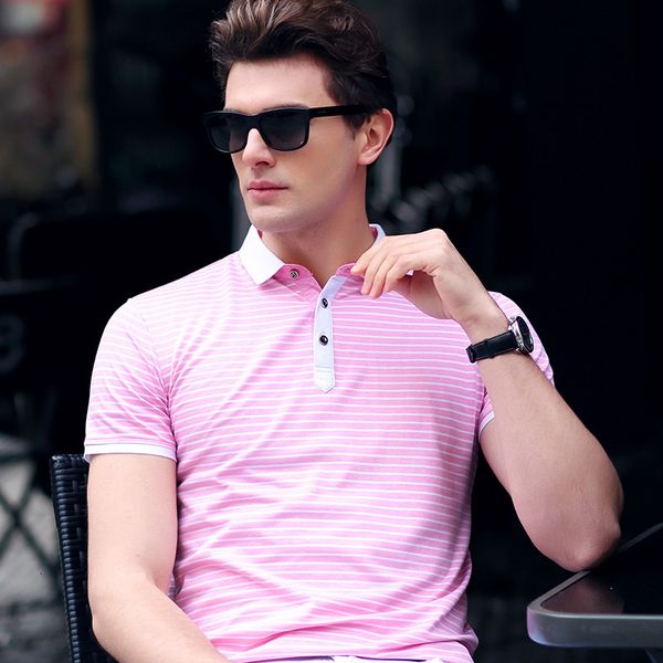 men's t-shirts new mens short-sleeved polo tee summer autumn fashion turndown collar solid color striped for men a8ot, White;black
men's t-shirts new mens short-sleeved polo tee summer autumn fashion turndown collar solid color striped for men a8ot, White;black