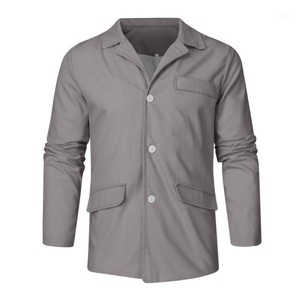 men's jackets men clothing 2021 autumn suit jacket fashion cotton and linen casual top, Black;brown
men's jackets men clothing 2021 autumn suit jacket fashion cotton and linen casual top, Black;brown