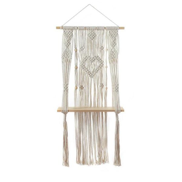 wall style handmade bohemian woven hanging tapestry room decoration shelf diy storage rack tassel macrame kitchen & organization
wall style handmade bohemian woven hanging tapestry room decoration shelf diy storage rack tassel macrame kitchen & organization