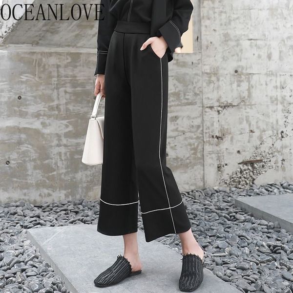 ankle-length pants women striped ol elegant high waist ropa mujer spring summer vintage pantalon femme 15795 210415, Black;white
ankle-length pants women striped ol elegant high waist ropa mujer spring summer vintage pantalon femme 15795 210415, Black;white