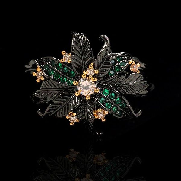 wedding rings vintage female green white crystal ring classic 14kt black gold luxury zircon flower engagement for women, Slivery;golden
wedding rings vintage female green white crystal ring classic 14kt black gold luxury zircon flower engagement for women, Slivery;golden