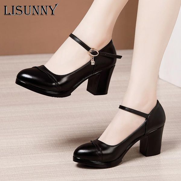 dress shoes lisunny black high heel 6cm office woman platform chunky heels ankle strap pumps women thick bottom non-slip ladies
dress shoes lisunny black high heel 6cm office woman platform chunky heels ankle strap pumps women thick bottom non-slip ladies