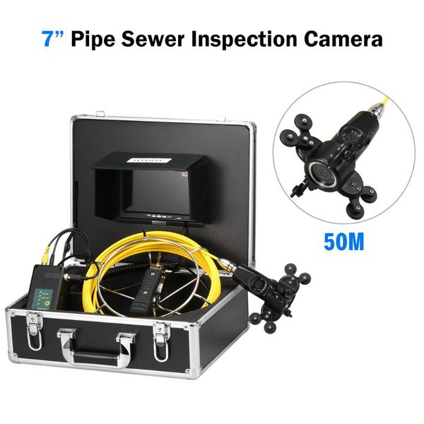 inch/9 inch 20/50m pipe inspection double camera system drain sewer pipeline industrial endoscope 12pcs white leds fish finder
inch/9 inch 20/50m pipe inspection double camera system drain sewer pipeline industrial endoscope 12pcs white leds fish finder