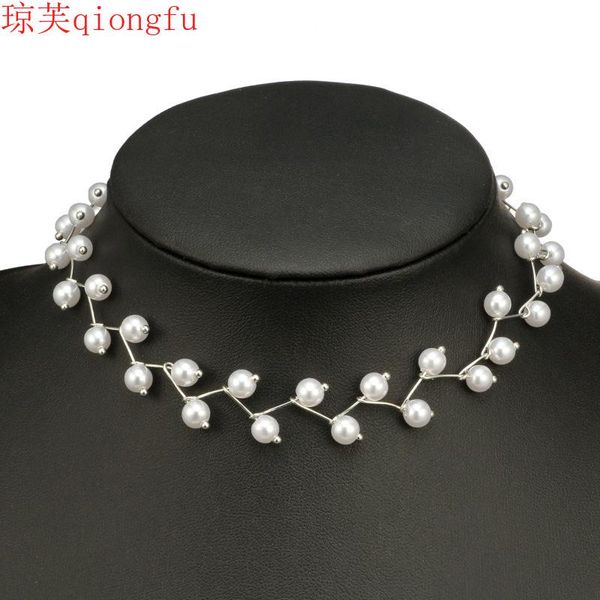 chains qiongfu 2021 fashion simple japanese and korean pearl clavicle chain temperament beach shell neckband short necklace metal, Silver
chains qiongfu 2021 fashion simple japanese and korean pearl clavicle chain temperament beach shell neckband short necklace metal, Silver