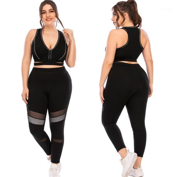yoga outfit plus size l-3xl women sport suits bra crop vest+mesh pants set fitness push up leggings workout sportswear gym clothing
yoga outfit plus size l-3xl women sport suits bra crop vest+mesh pants set fitness push up leggings workout sportswear gym clothing