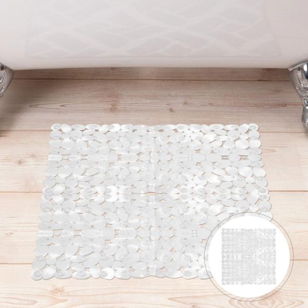 bath mats 1pc bathroom non-slip mat pebble pattern floor cushion household toilet